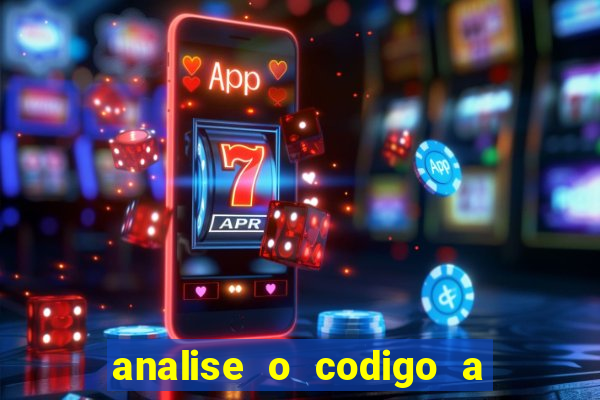 analise o codigo a seguir 1 import javax.swing.joptionpane